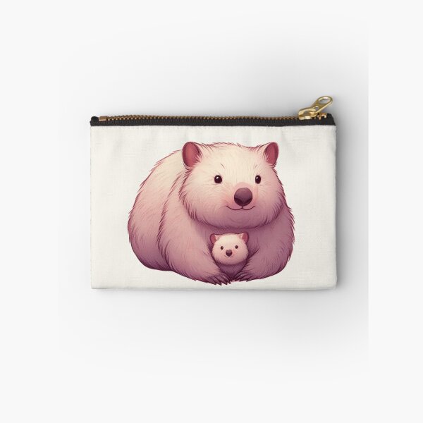 Item preview, Wombat Family Illustration - Heartwarming Art Collection designed and sold by Doddlaix.