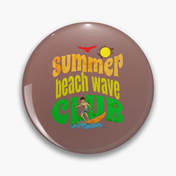 Item preview, summer beach wave club designed and sold by jonmobo.