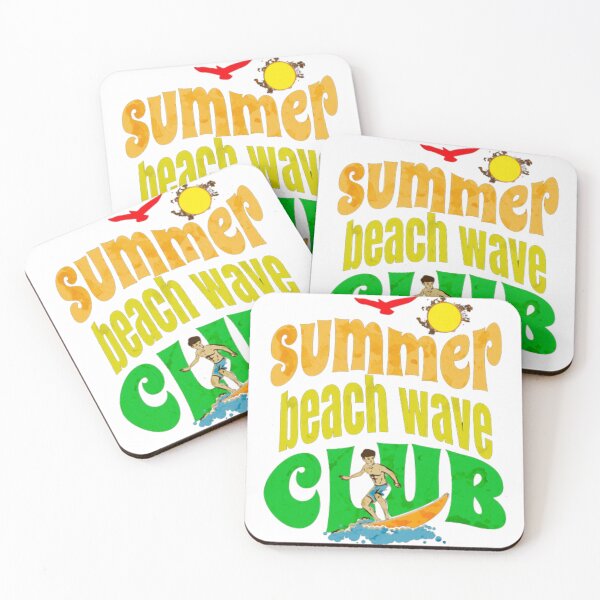 Item preview, summer beach wave club designed and sold by jonmobo.