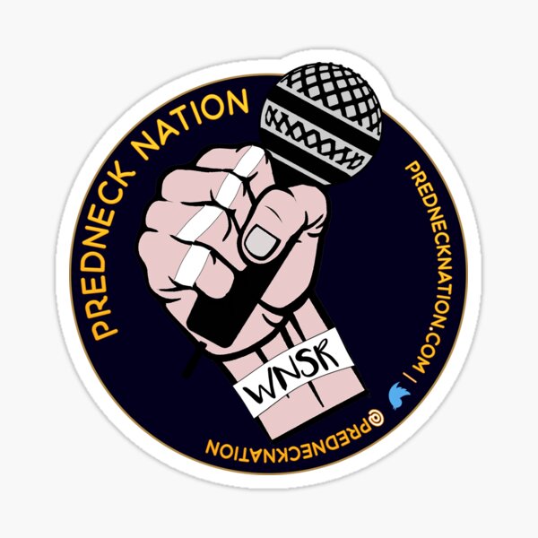 Predneck Nation Logo Sticker Sticker