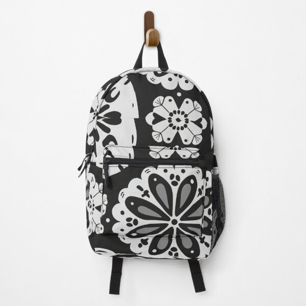 Item preview, Unique black floral pattern graphics designed and sold by LuckyFamily.