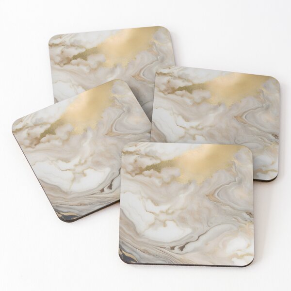 Item preview, black and gold marble pattern on a black background designed and sold by Rostislav Bouda.