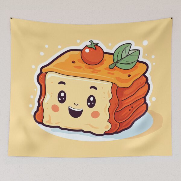 Item preview, Lasagna | cute style designed and sold by ComicsFactory.