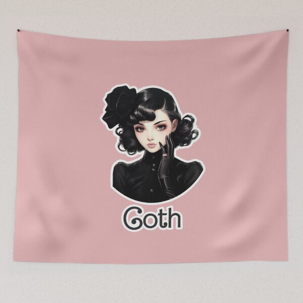 Item preview, Hollywood Goth - Goth Doll Classic designed and sold by StyleCut.