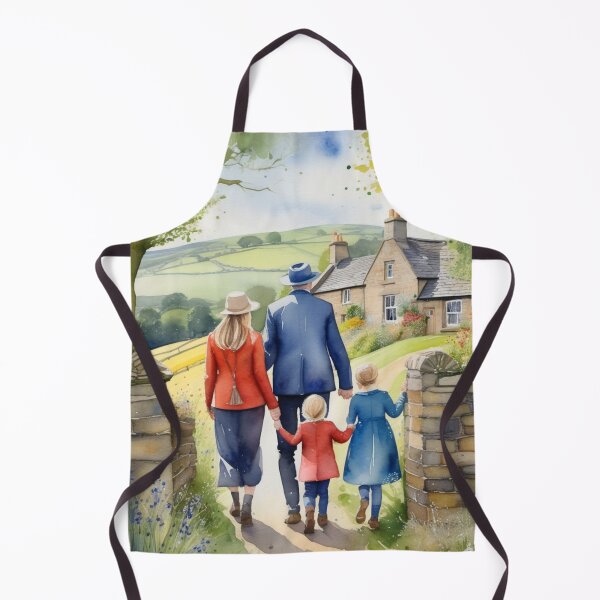 Artikelvorschau, Eine Familie auf dem Land entworfen und verkauft von Watercolored-Me.
