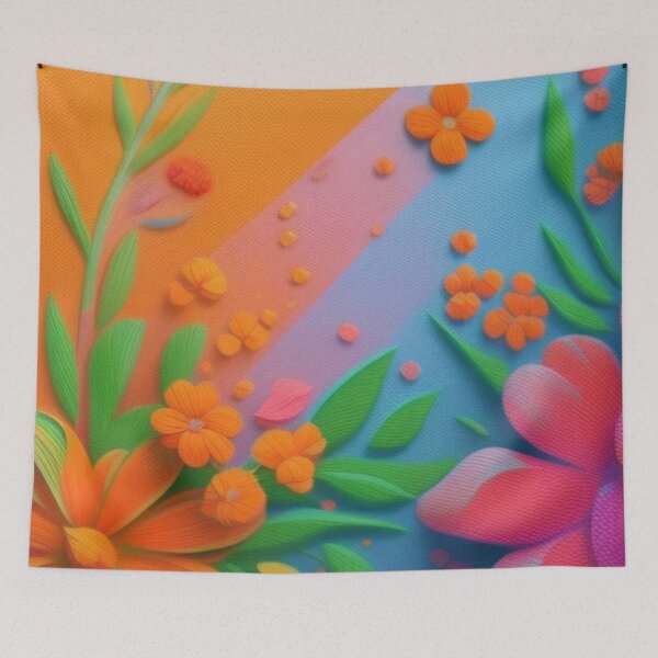 Item preview, Abstract floral  designed and sold by Roxburylane.
