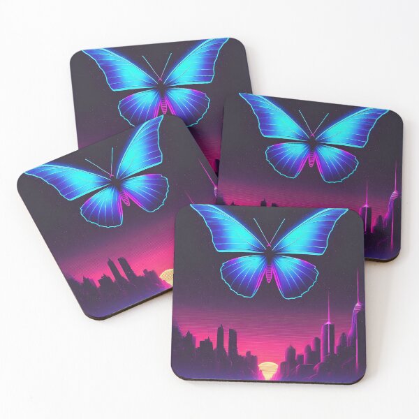 Item preview, CyberButterfly designed and sold by Synthwave1988.
