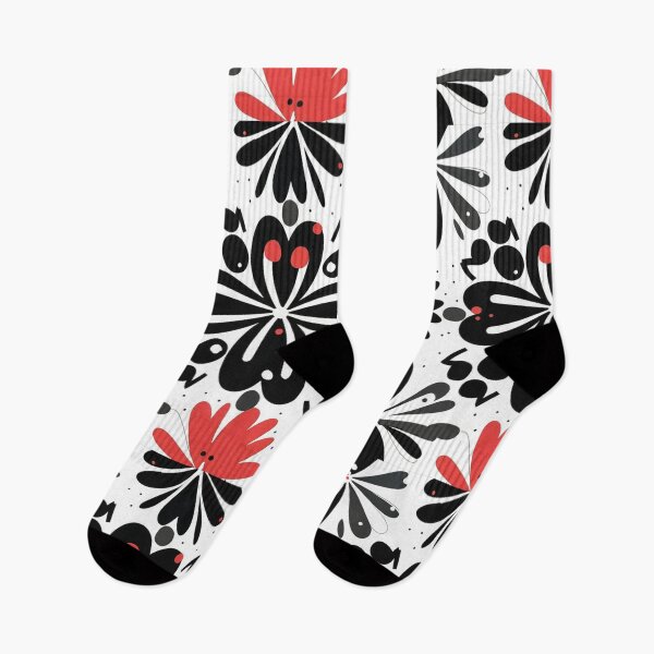 Item preview, Unique folk floral graphics designed and sold by LuckyFamily.