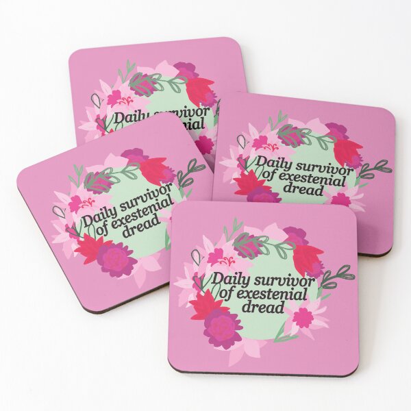 Item preview, Daily Survivor Existential Dread designed and sold by bunniyababa.