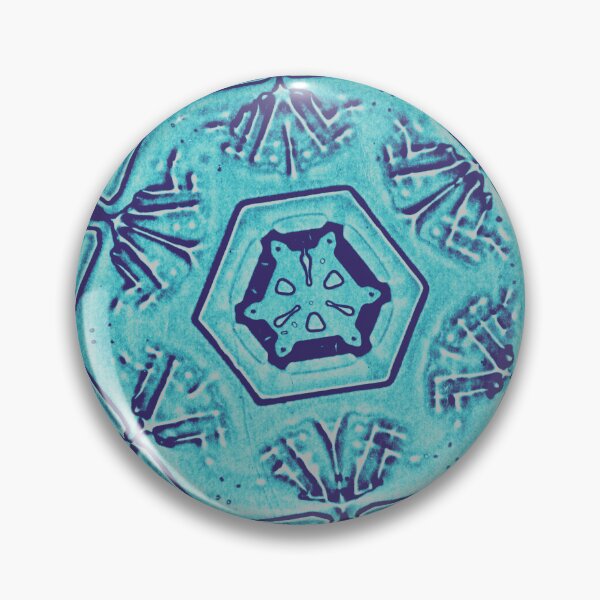 Item preview, Wilson Bentley Tabular Snowflake - 948, in Glacial designed and sold by DreamingBeetle.