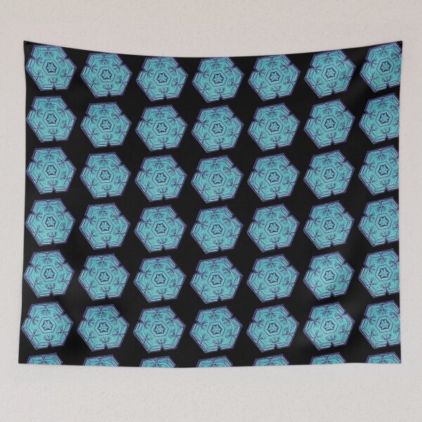 Item preview, Wilson Bentley Tabular Snowflake - 948, in Glacial designed and sold by DreamingBeetle.