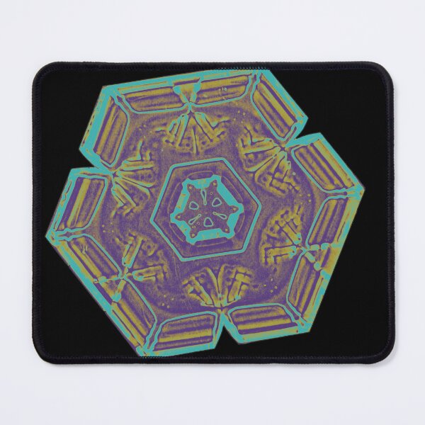 Item preview, Wilson Bentley Tabular Snowflake - 948, in Kiwi designed and sold by DreamingBeetle.