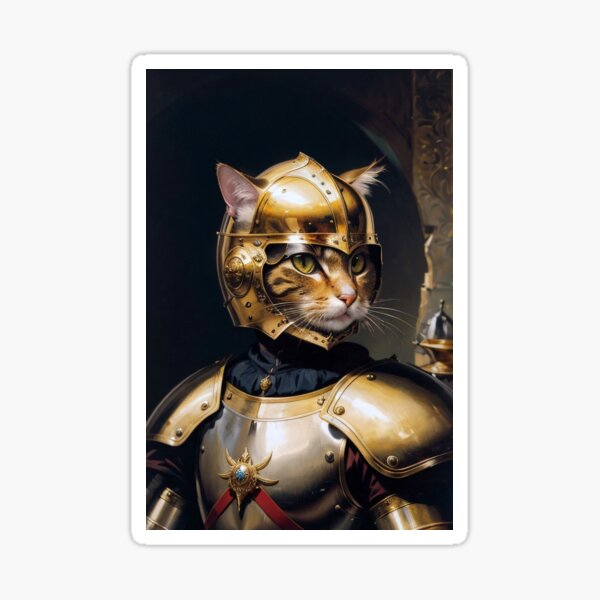 Cat Knight #06 Sticker