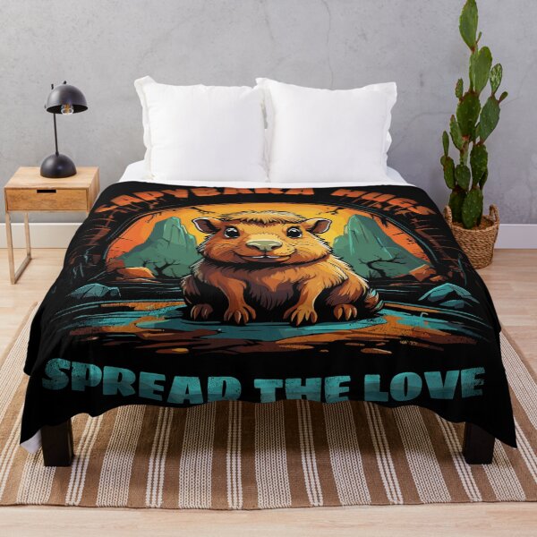 Item preview, Capybara Hugs, Spread the Love designed and sold by RafaelLima7.