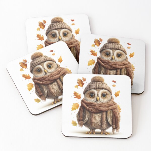 Item preview, Owl's Autumn Attire designed and sold by LittleLuvies.
