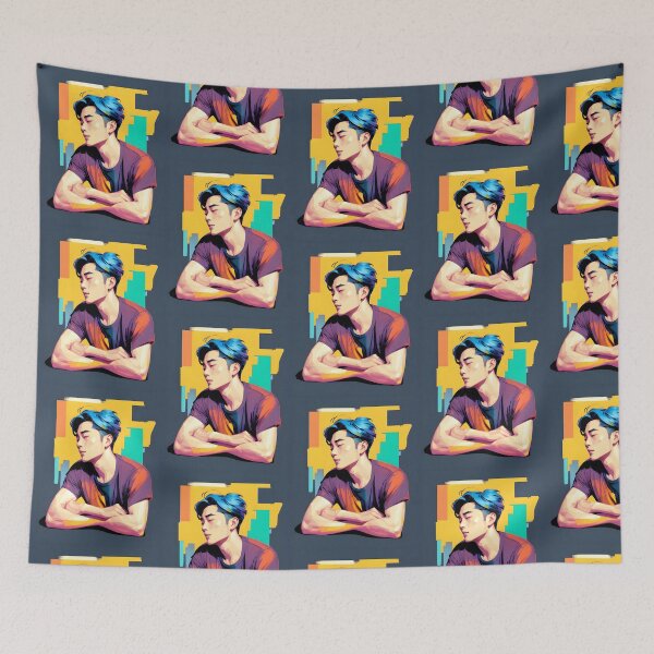 Item preview, Abstract art of Park Seo Joon designed and sold by H  Schneiter.