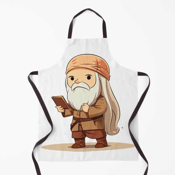 Item preview, Leonardo da Vinci | cute style designed and sold by ComicsFactory.