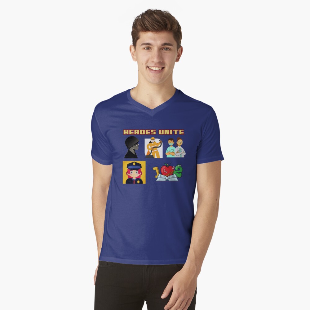 Item preview, V-Neck T-Shirt designed and sold by 5849.