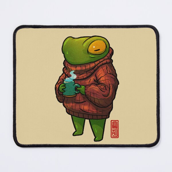 Item preview, sweater weather frog designed and sold by DingHuArt.