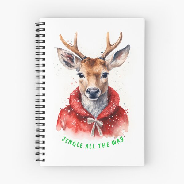 Item preview, Jingle All The Way Cute Deer Xmas Christmas Festive Season designed and sold by OliveAndSnow.