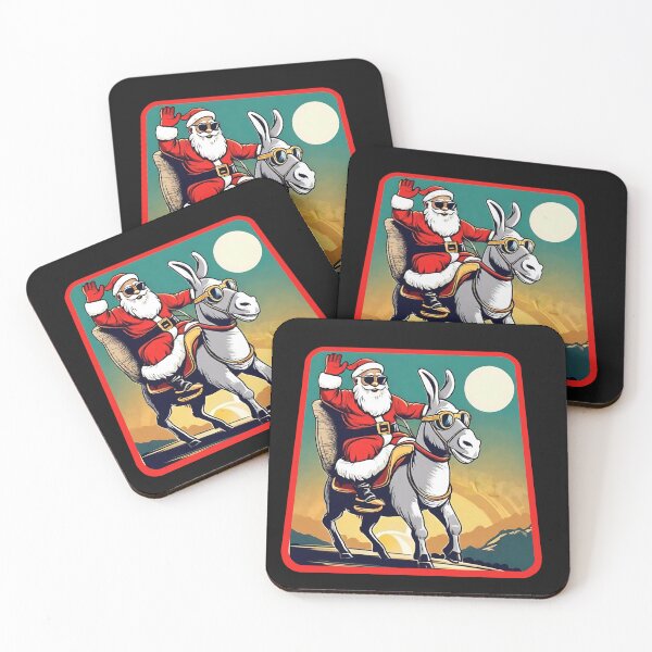Item preview, Santa with sunglasses  designed and sold by Eolithic.