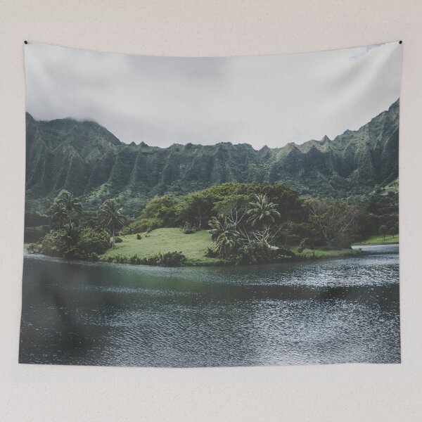 Item preview, Tropical Mountain Hawaii designed and sold by MeganMatsuoka.