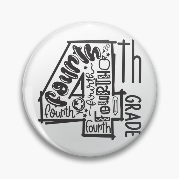 Item preview, 4th Fourth Grade designed and sold by soycarlosverde.