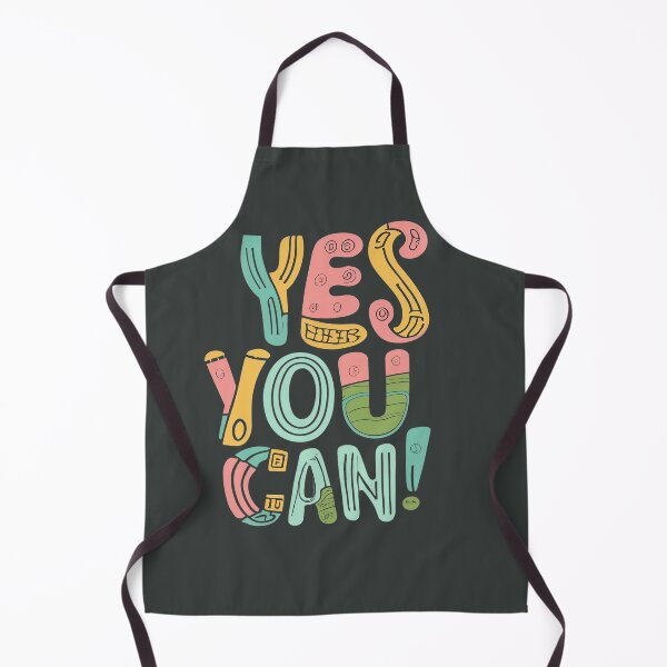 Item preview, Yes you can! A constant reminder that, with perseverance and the right mindset, you can overcome any obstacle, reach your goals, and turn your dreams into reality. designed and sold by bubblylive.