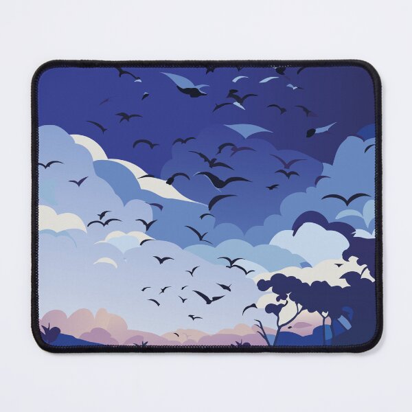 Item preview, Sky with birds - Figurative art designed and sold by therockstuff.