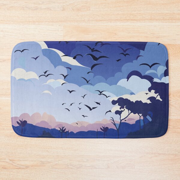 Item preview, Sky with birds - Figurative art designed and sold by therockstuff.