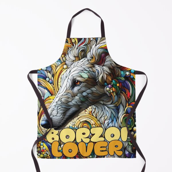 Item preview, Borzoi lover, stained glass. I love borzois. designed and sold by MrPila.