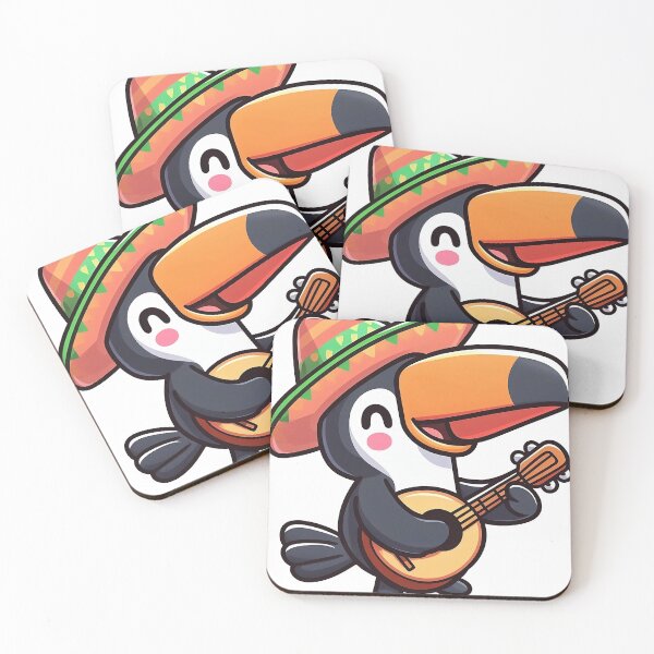 Item preview, Toucan Sombrero Mandolin designed and sold by VisurtualEmo.
