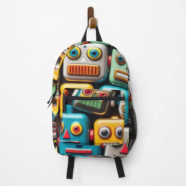 Item preview, Robot Head Pattern designed and sold by ArtFactoryAI.