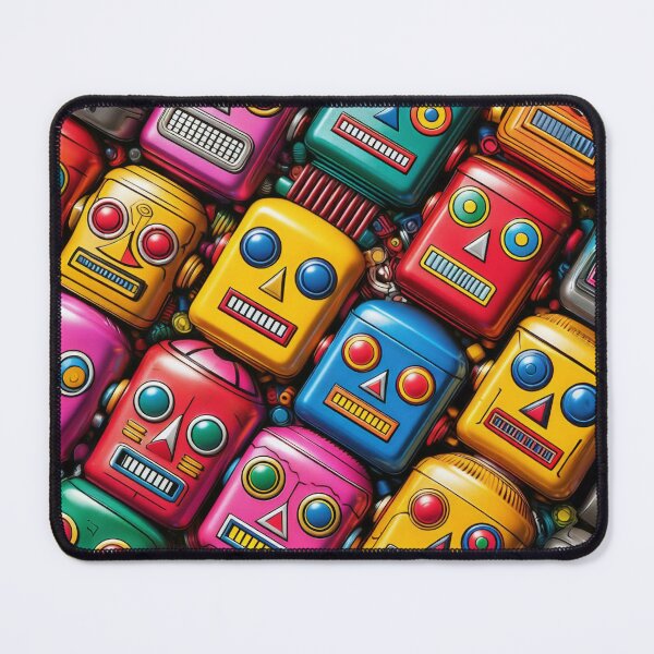 Item preview, Robot Head Pattern designed and sold by ArtFactoryAI.