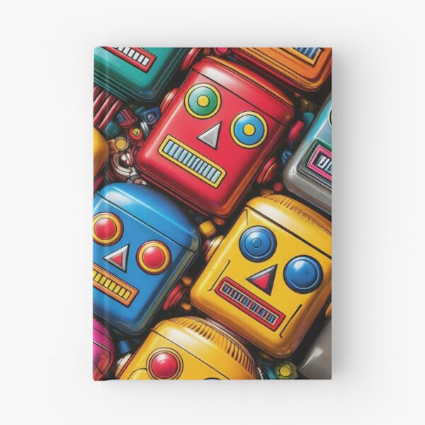 Item preview, Robot Head Pattern designed and sold by ArtFactoryAI.