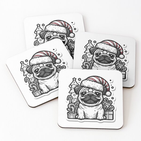 Item preview, Pug's Holiday Hat designed and sold by EpicPaws.