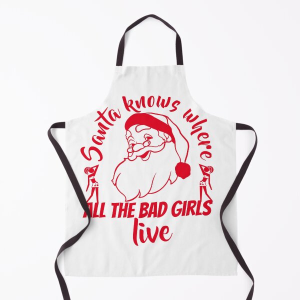 Item preview, Santa knows where all the bad girls live designed and sold by ramazis.