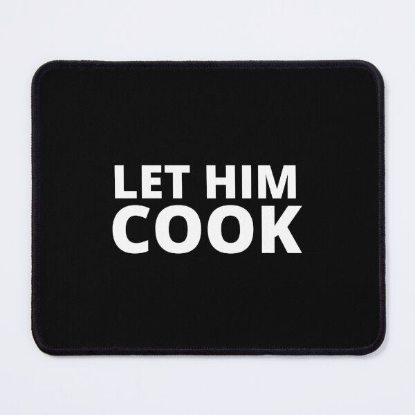 Item preview, LET HIM COOK MEME - APRON designed and sold by Josan Designs.