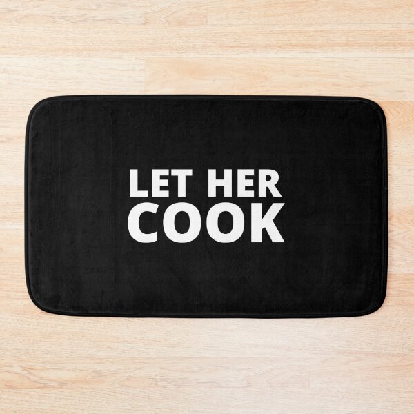 Item preview, LET HER COOK MEME - APRON designed and sold by Josan Designs.