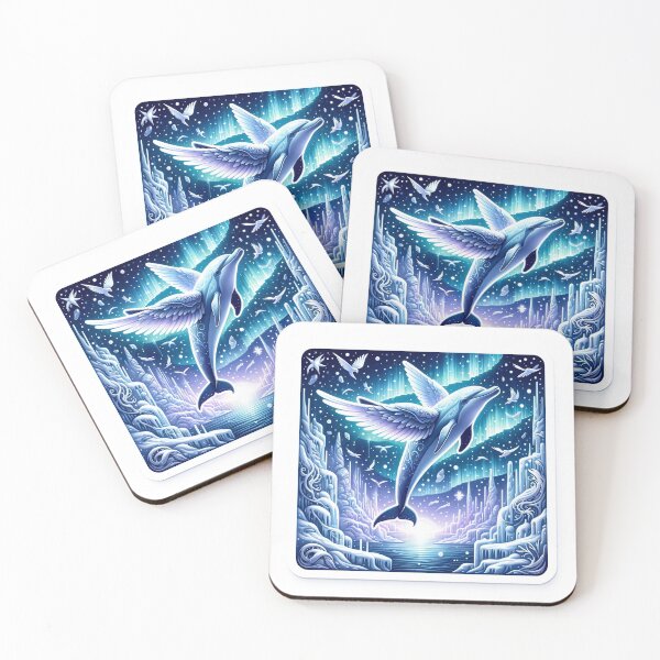 Item preview, The Soaring Dolphin of the Arctic Sky designed and sold by Anechkau.