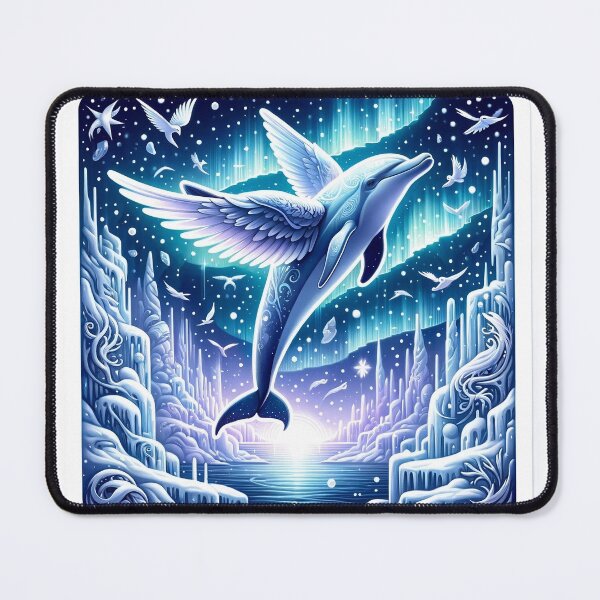 Item preview, The Soaring Dolphin of the Arctic Sky designed and sold by Anechkau.