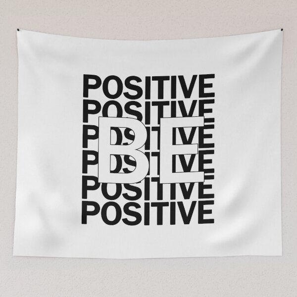 Item preview, Be Positive - Motivational quote designed and sold by soudaniet.