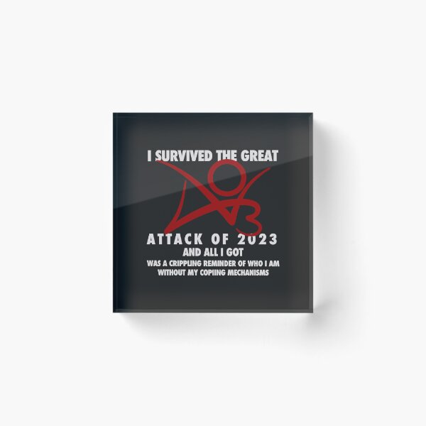 Item preview, i survived the great attack of ao3 designed and sold by Jasy Avila.