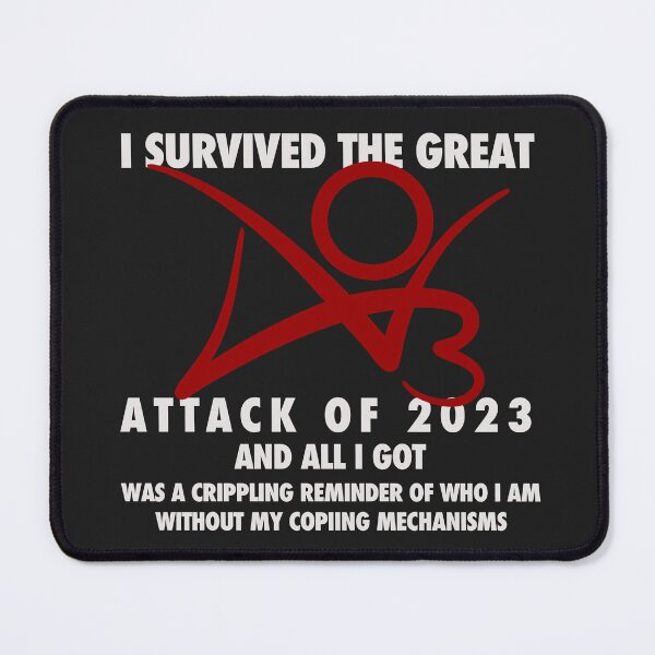 Item preview, i survived the great attack of ao3 designed and sold by Jasy Avila.