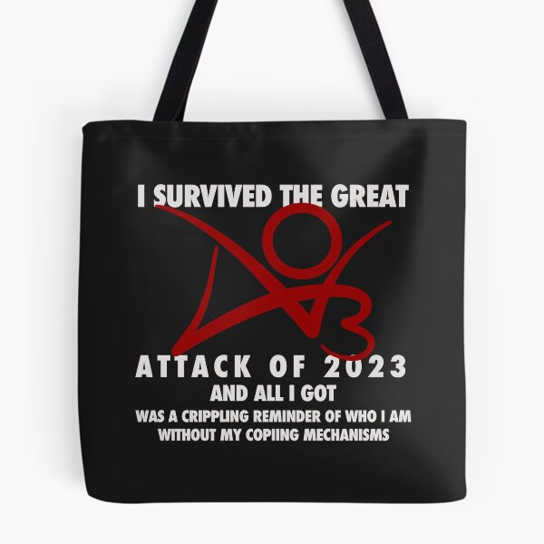 Item preview, i survived the great attack of ao3 designed and sold by Jasy Avila.