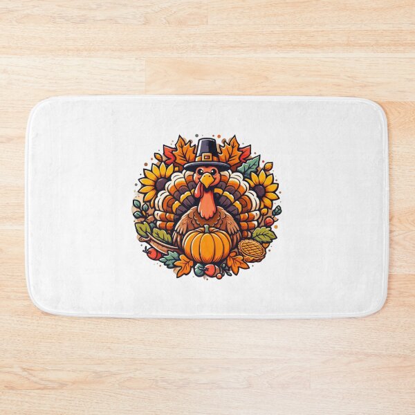 Item preview, thanksgiving turkey and pumpkin designed and sold by peno-.