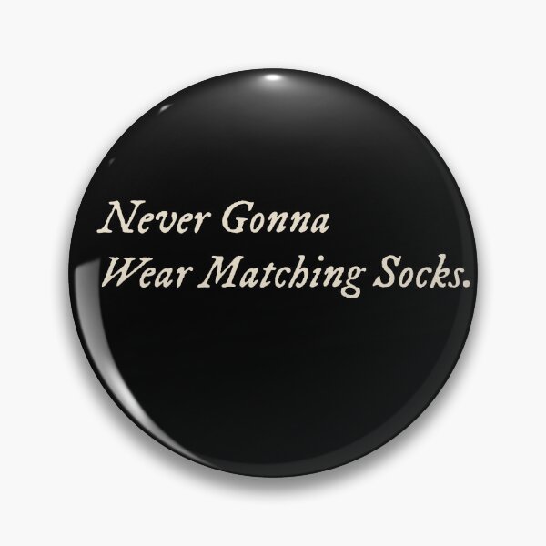 Item preview, Never Gonna Wear Matching Socks designed and sold by StudioTVDinners.