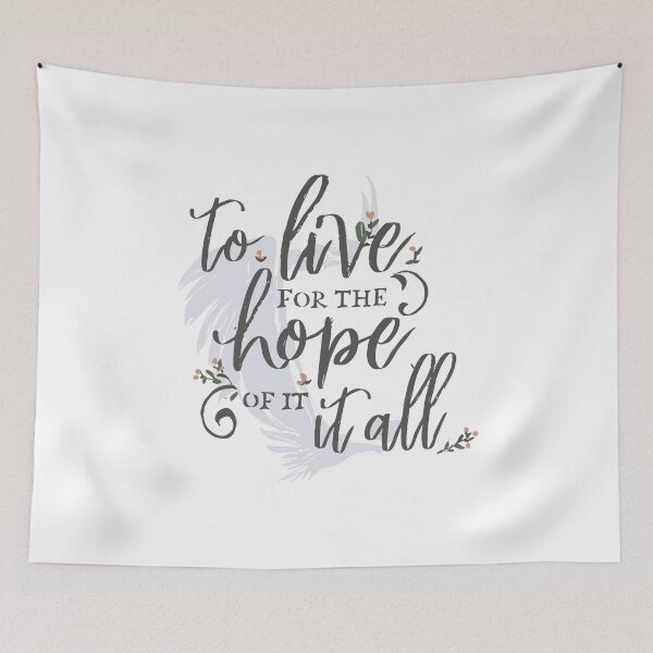 Item preview, To live for the hope of it all designed and sold by KabstractDesign.