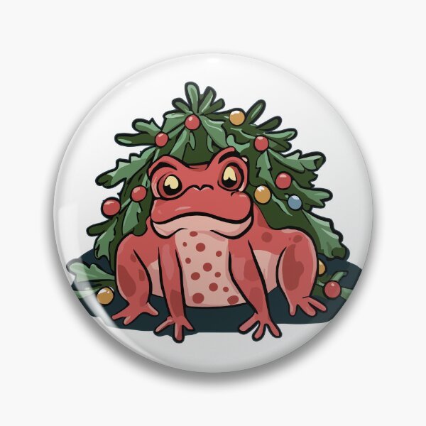 Item preview, Xmas Toad designed and sold by EmeraldeaArt.