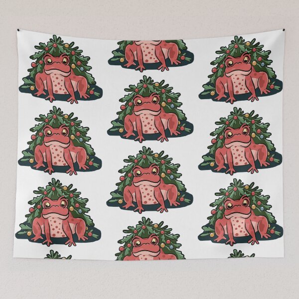 Item preview, Xmas Toad designed and sold by EmeraldeaArt.